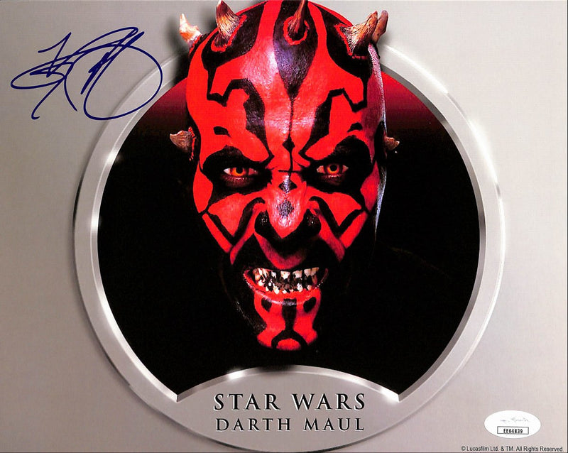 Ray Park Signed/Autographed 8x10 Photo "Star Wars" JSA 193702
