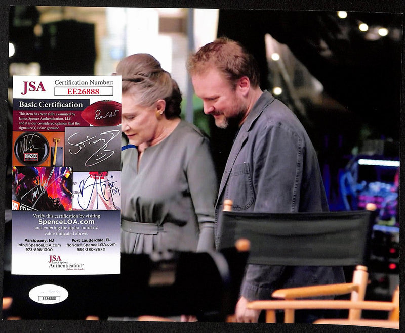 Rian Johnson Signed/Autographed 8x10 Photo "Star Wars" JSA 193719
