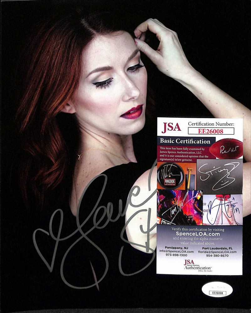 Jewel Staite Signed/Autographed 8x10 Photo Canadian Actress JSA 193729