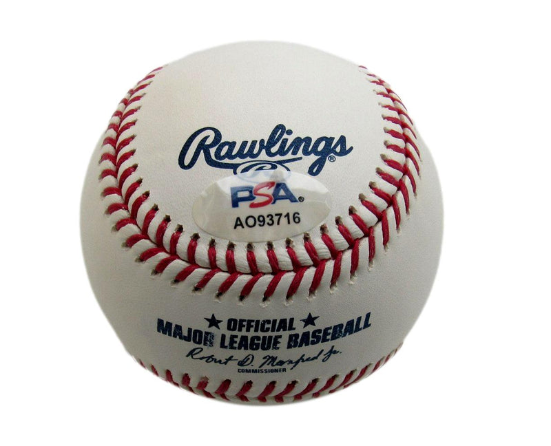 Kyle Schwarber Signed/Auto OML Baseball Philadelphia Phillies PSA/DNA 194359
