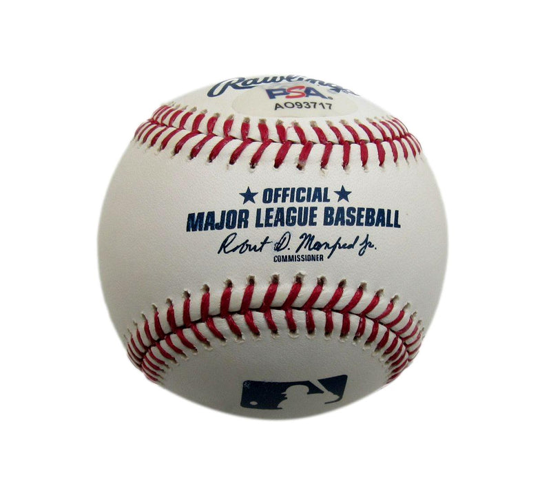 Kyle Schwarber Signed/Auto OML Baseball Philadelphia Phillies PSA/DNA 194364