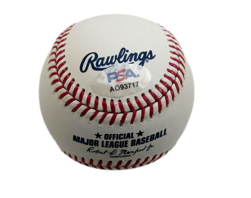 Kyle Schwarber Signed/Auto OML Baseball Philadelphia Phillies PSA/DNA 194364
