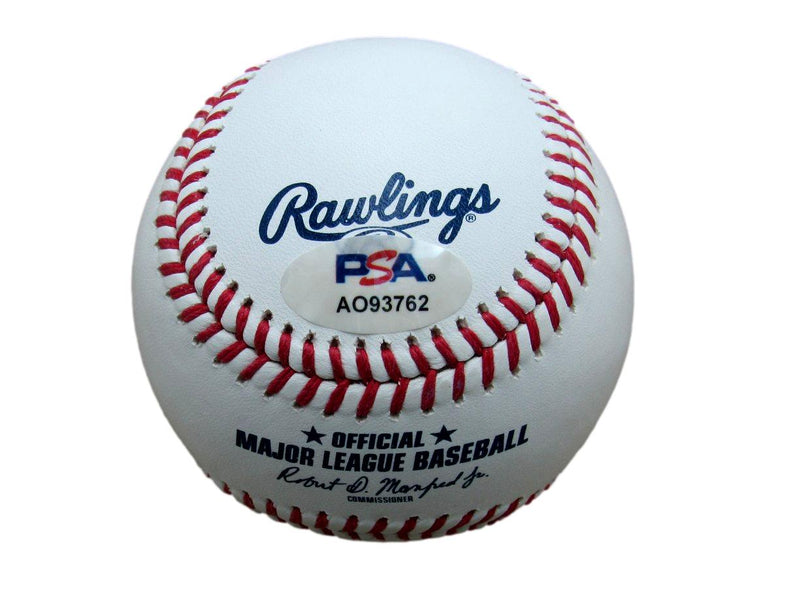 Bobby Witt Jr. Signed/Autographed OML Baseball Kansas City Royals PSA/DNA 194339