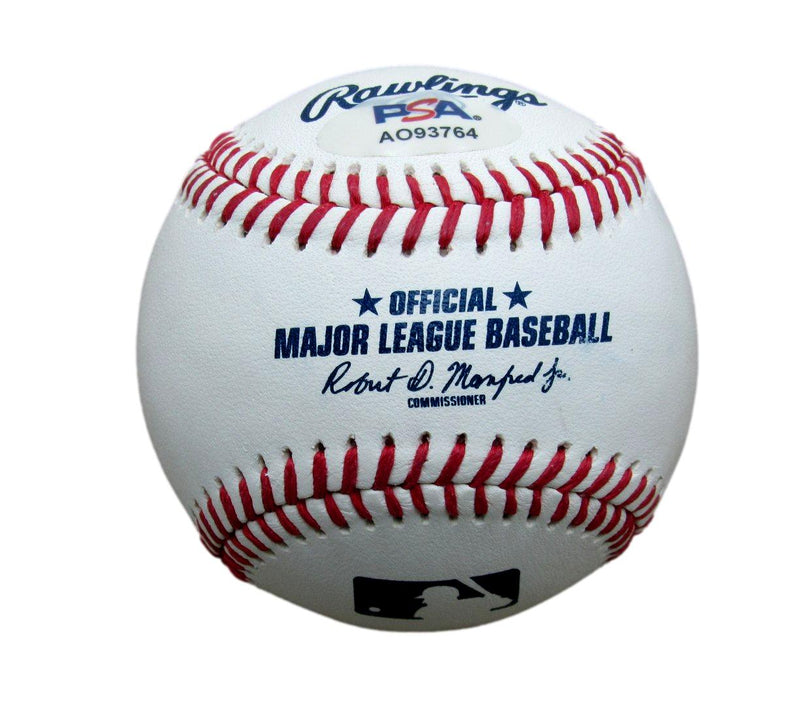 Bobby Witt Jr. Signed/Autographed OML Baseball Kansas City Royals PSA/DNA 194343