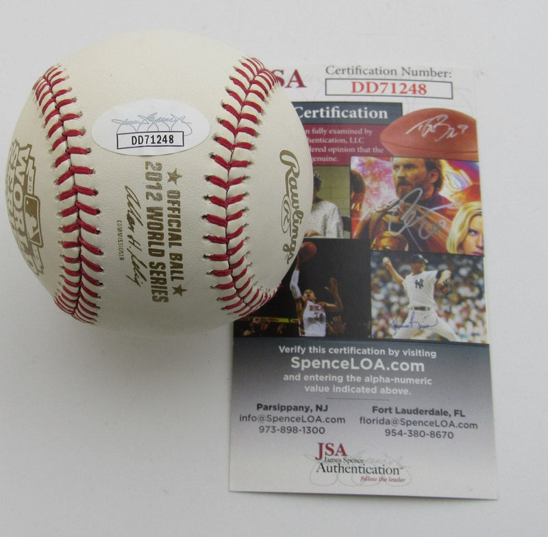 Octavio Dotel Signed/Autographed 2012 WS Baseball Detroit Tigers JSA 194352