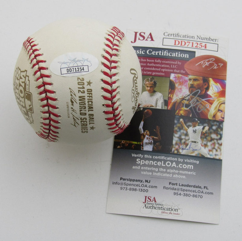 Alex Avila Signed/Autographed 2012 WS Baseball Detroit Tigers JSA 194353