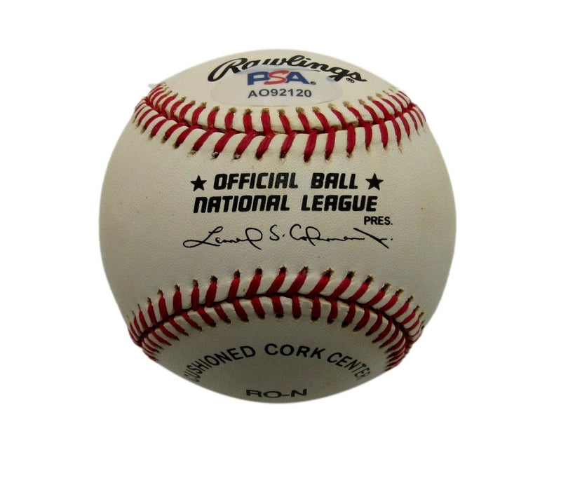 Willie McCovey HOF Signed/Autographed ONL Baseball Giants PSA/DNA 194383