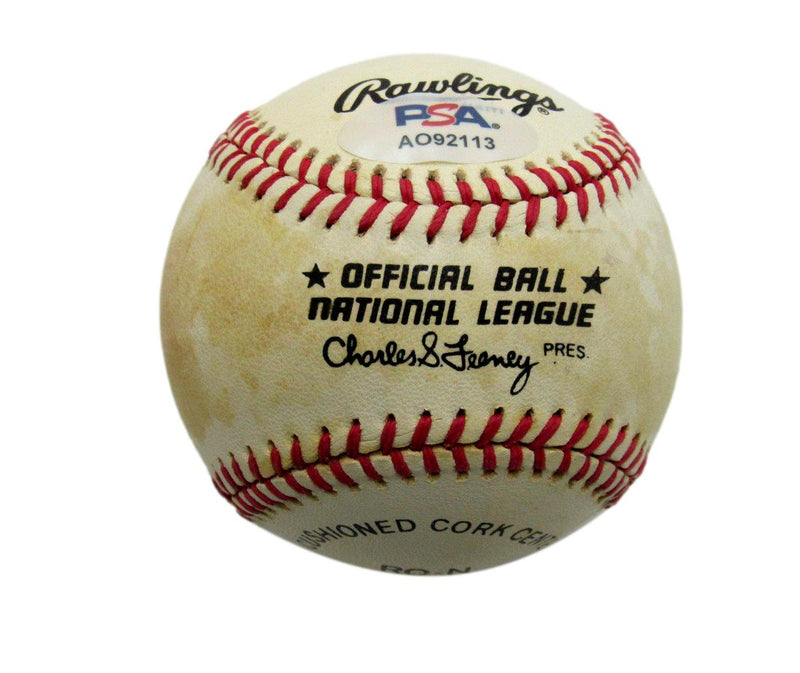 Harvey Haddix Signed/Auto ONL Baseball Pirates Perfect Game PSA/DNA 194387