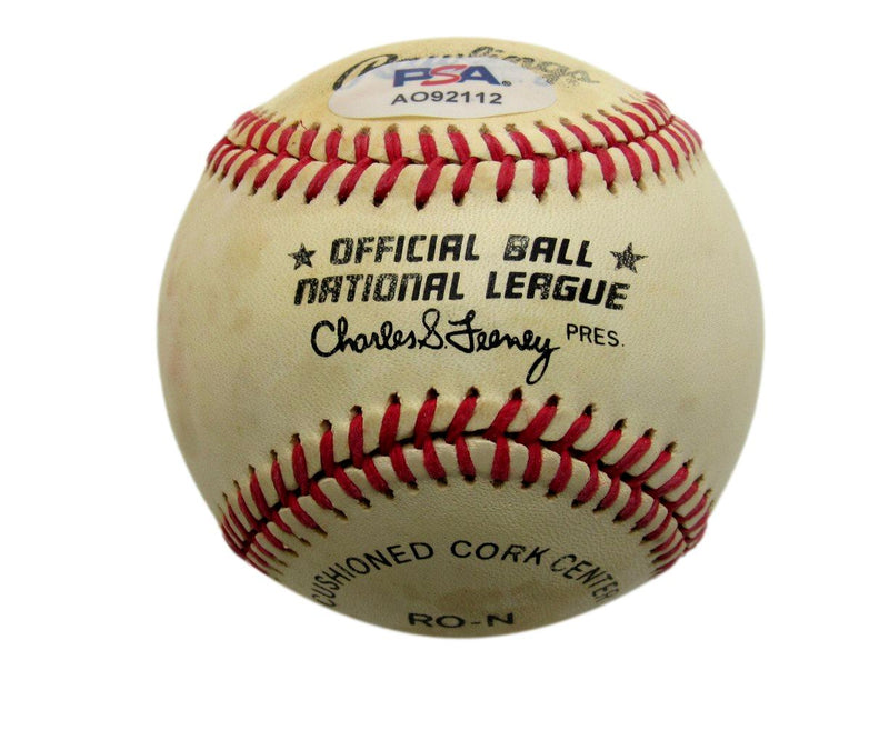 Harvey Haddix Signed/Auto ONL Baseball Pirates Perfect Game PSA/DNA 194388