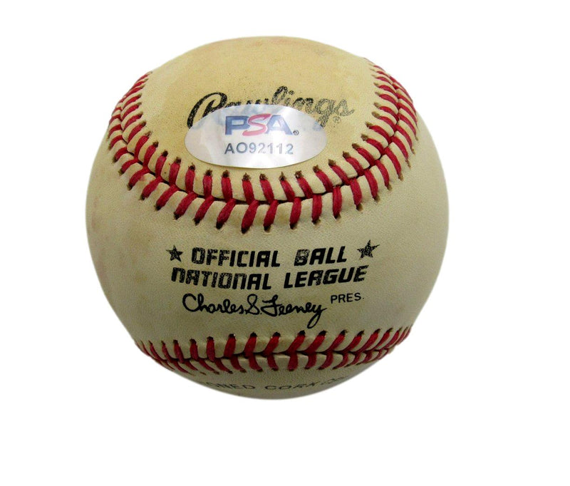 Harvey Haddix Signed/Auto ONL Baseball Pirates Perfect Game PSA/DNA 194388