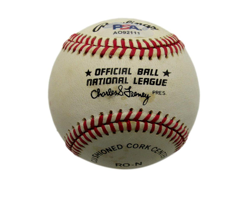 Harvey Haddix Signed/Auto ONL Baseball Pirates Perfect Game PSA/DNA 194390