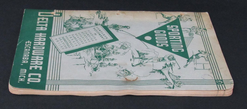 1938 Delta Hardware Company Sporting Goods Catalog w/ Color Flies 193477