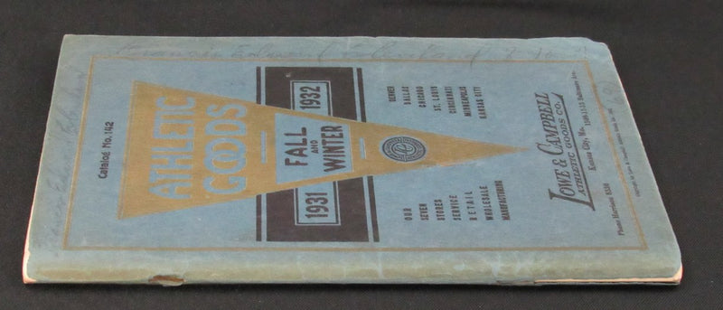 1931-1932 Lowe & Campbell Fall & Winter Athletic Goods Catalog 193485