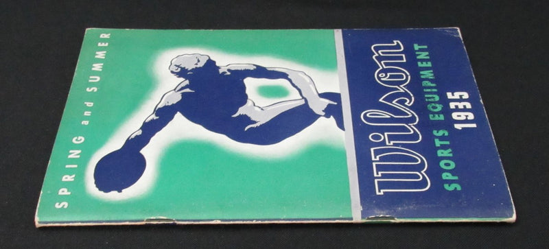 1935 Wilson Spring & Summer Sports Equipment Catalog 193501
