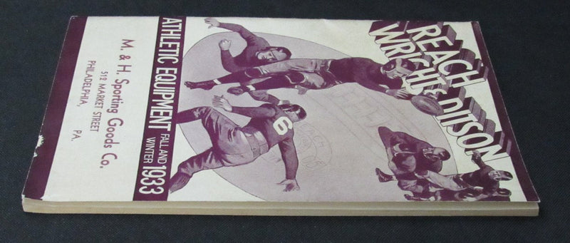 1933 Reach, Wright, & Ditson Fall and Winter Athletic Equipment Catalog 193863