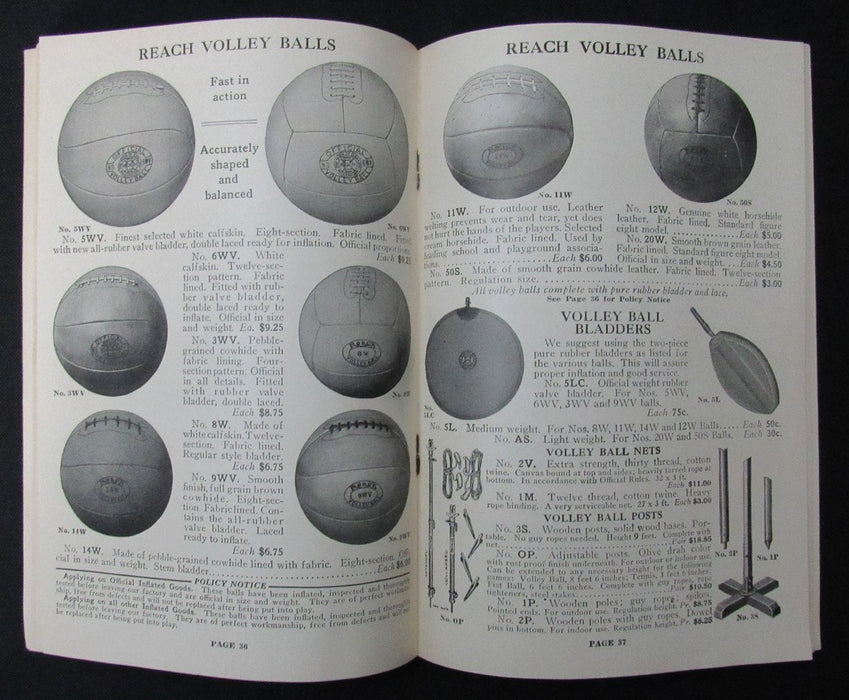 1933 Reach, Wright, & Ditson Fall and Winter Athletic Equipment Catalog 193863