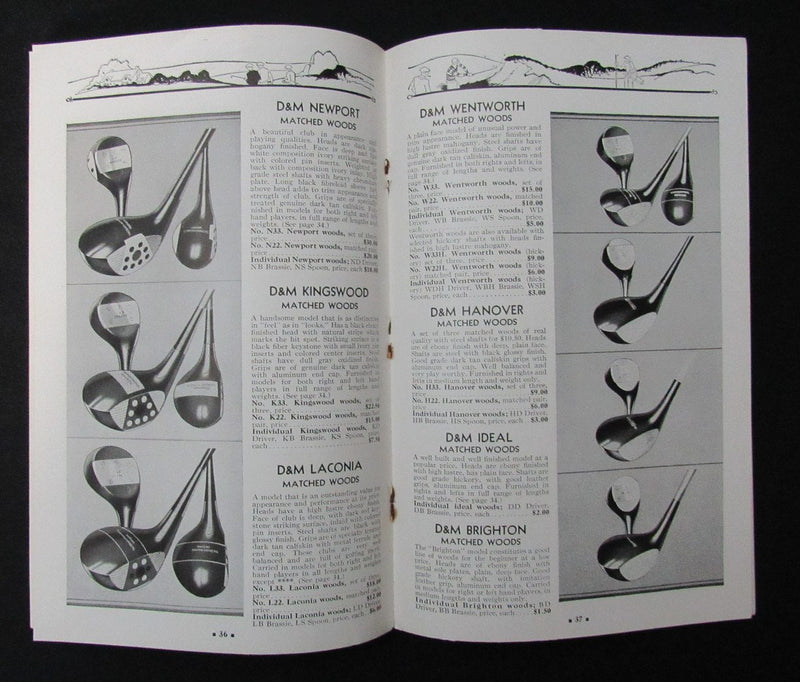 1932 D&M Spring & Summer Athletic Goods Catalog w/ Original Envelope 193864