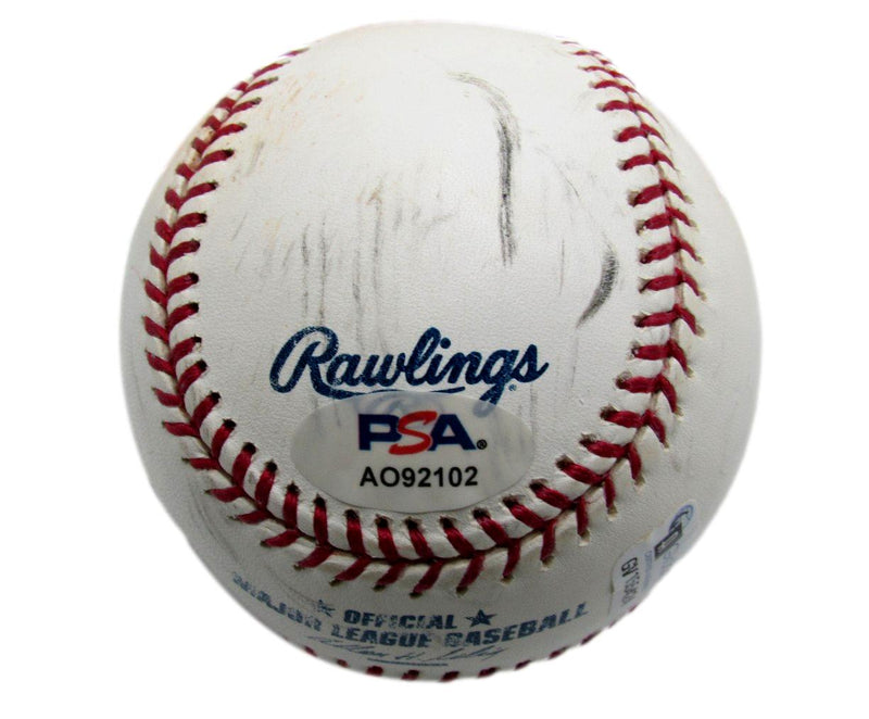Alex Rodriguez Signed/Auto OML Yankees Commemorative Baseball PSA/DNA 194413