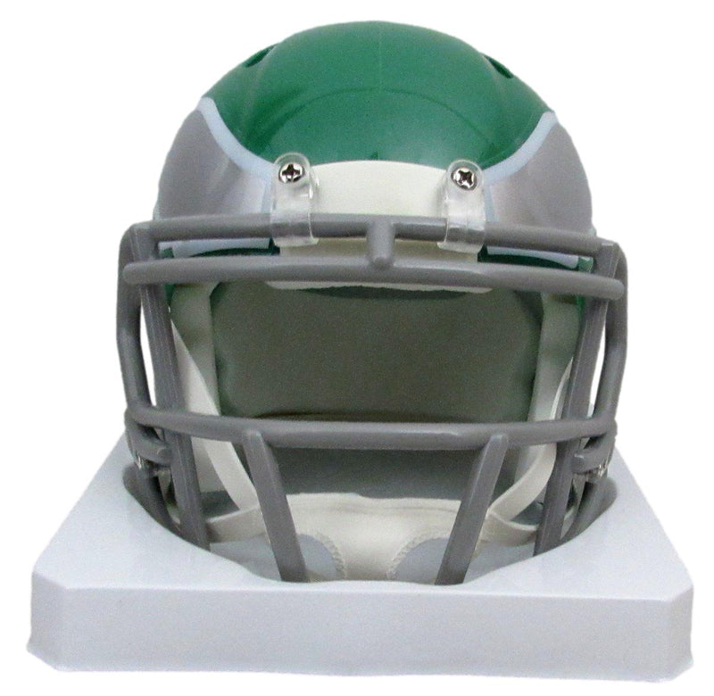 A.J. Brown Signed/Auto Mini Kelly Green Football Helmet Eagles Beckett 195532