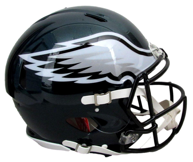 A.J. Brown Signed Full Size Authentic SB LIX Champ Helmet Eagles Beckett 195536