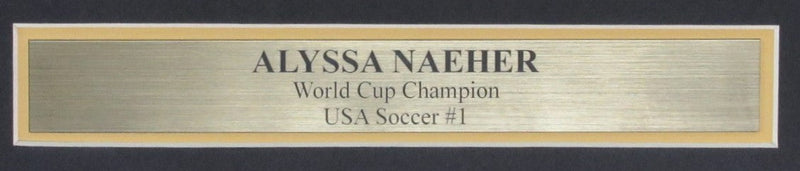 Alyssa Naeher USA Women's Soccer Signed/Auto 11x14 Photo Framed JSA 195524