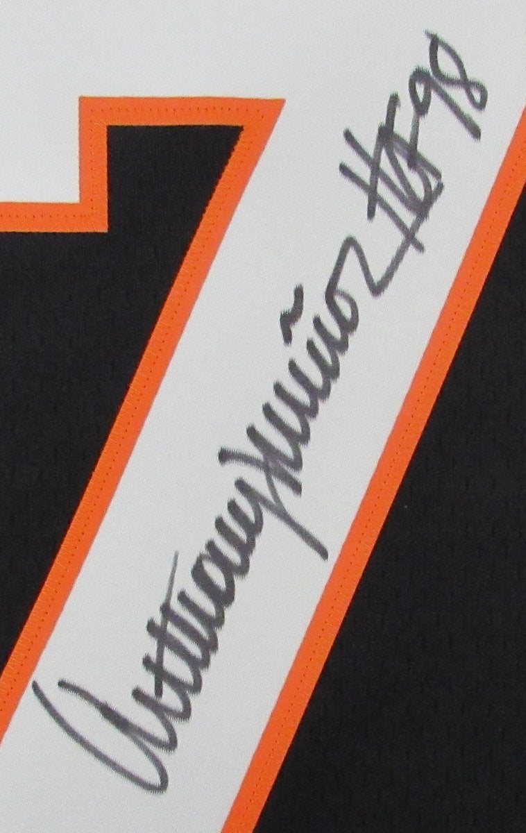 Anthony Munoz HOF Signed/Inscribed Mitchell & Ness Jersey Bengals PSA/DNA 195546