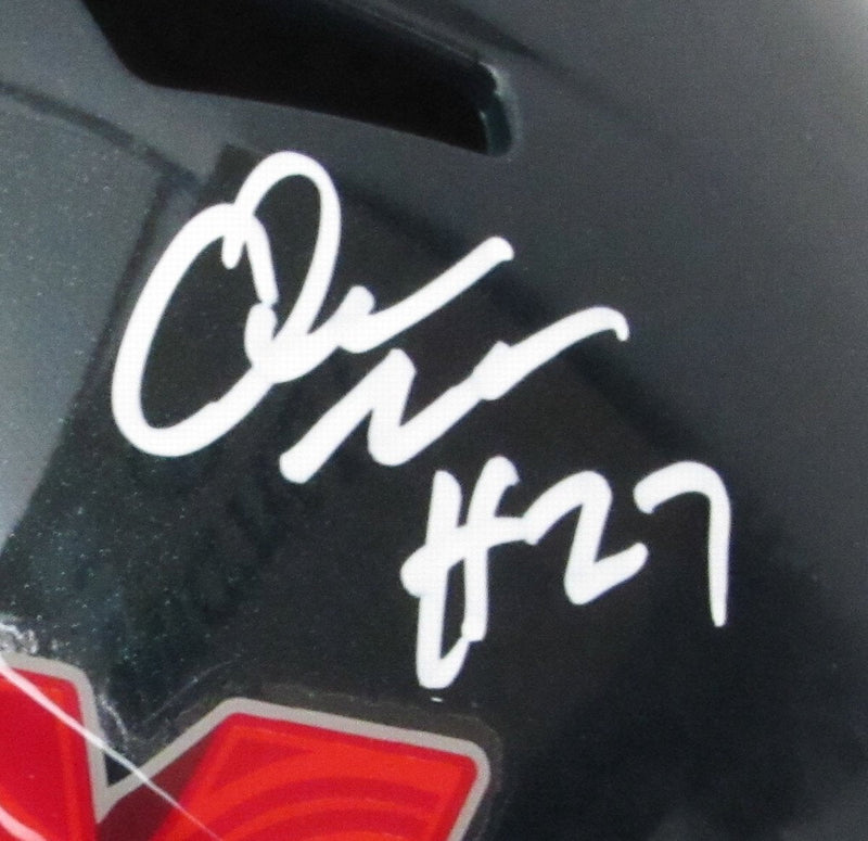 Quinyon Mitchell Signed Full Size Replica SB LIX Champs Helmet Eagles PSA/DNA
