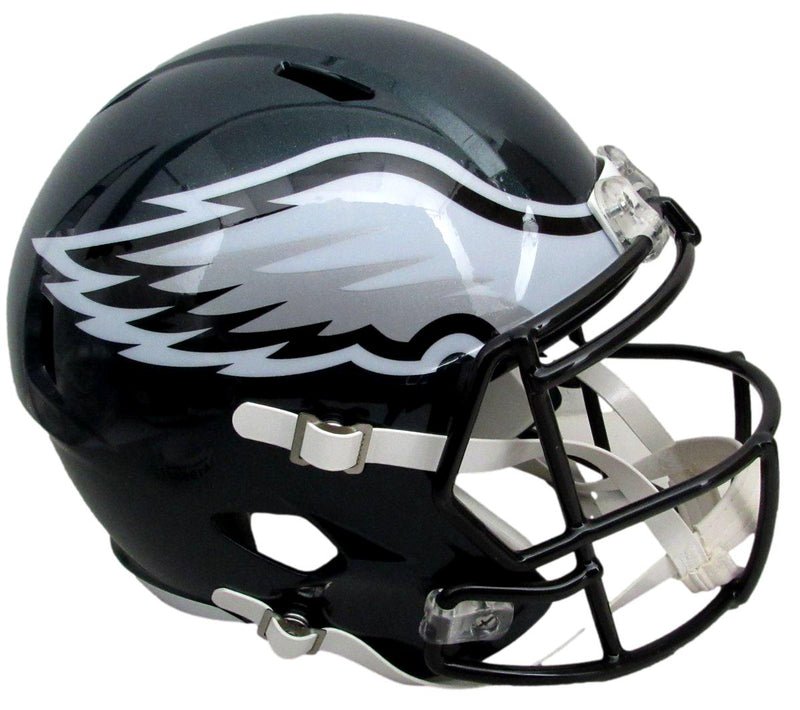Quinyon Mitchell Signed Full Size Replica SB LIX Champs Helmet Eagles PSA/DNA