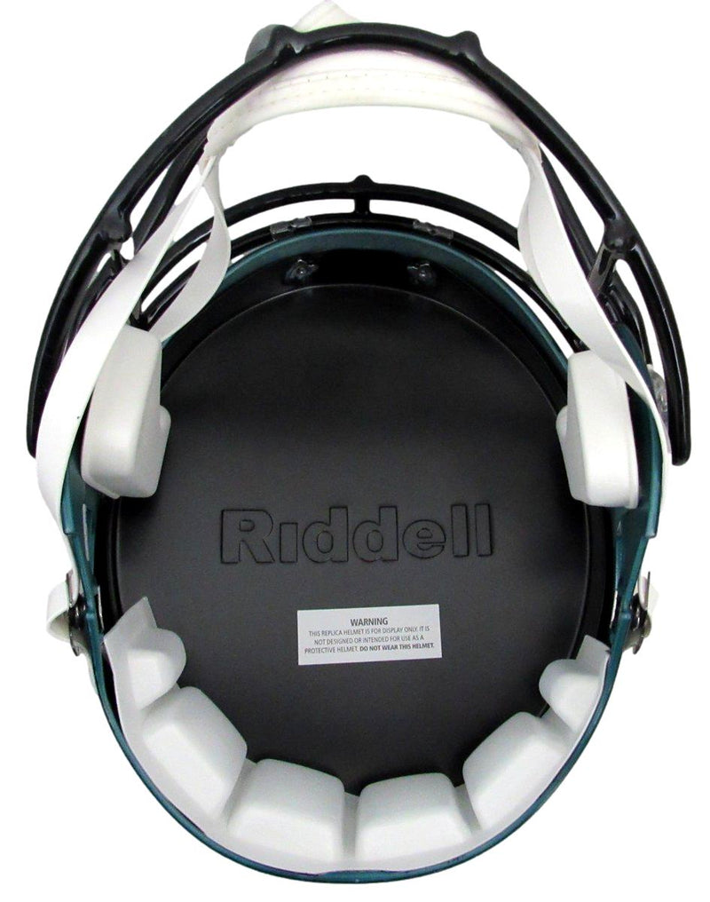 Quinyon Mitchell Signed Full Size Replica SB LIX Champs Helmet Eagles PSA/DNA