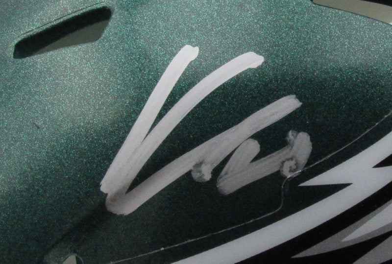 Kenny Gainwell Signed/Autographed Green Speed Mini Helmet Eagles BAS 192749