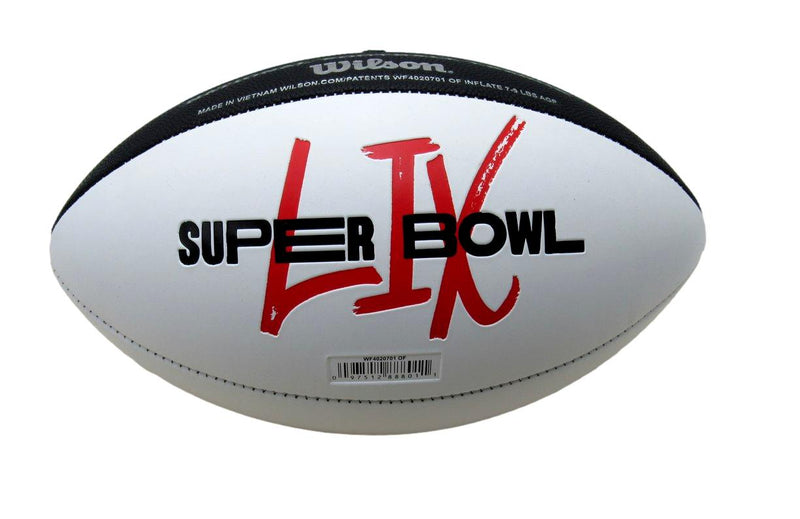 Josh Sweat Signed/Autographed Super Bowl LIX Logo Football Eagles Beckett 193558