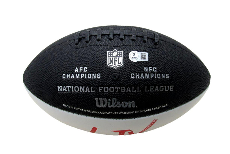 Nick Siriani Signed/Auto Super Bowl LIX Logo Football Eagles Beckett 193560