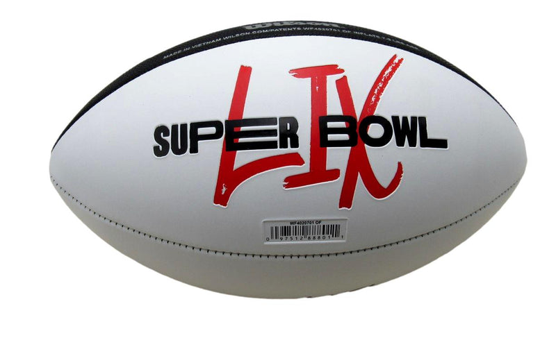 Brandon Graham Signed/Auto Super Bowl LIX Logo Football Eagles Beckett 193561