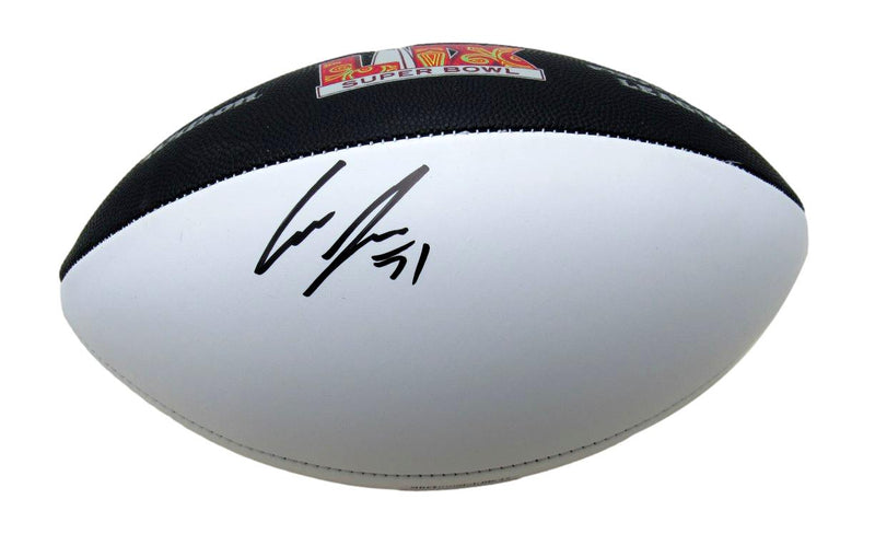 Cam Jurgens Signed/Auto Super Bowl LIX Logo Football Eagles PSA/DNA 193563