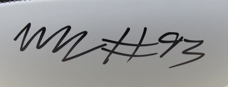 Milton Williams Signed/Auto Super Bowl LIX Logo Football Eagles Beckett 193566