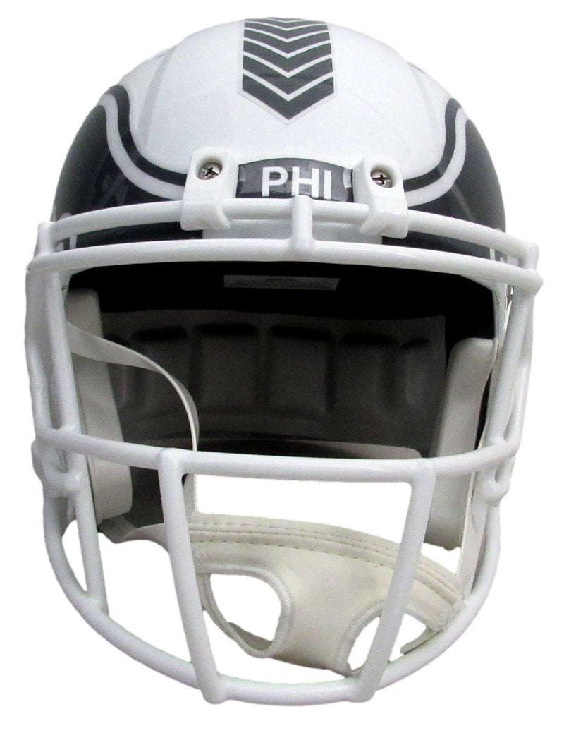 Saquon Barkley Signed Salute to Service Full Size Replica Helmet Eagles PSA 5213
