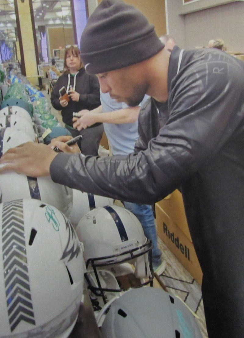 Saquon Barkley Signed Speed Full Size Authentic Helmet Penn State PSA 195214