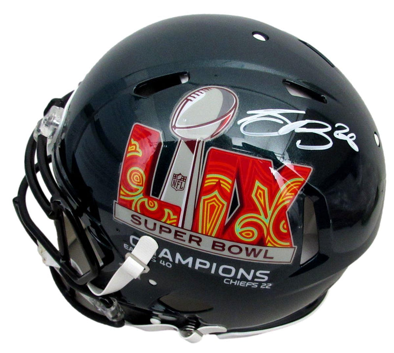 Saquon Barkley Signed SB LIX Champs Full Size Authentic Helmet Eagles PSA 195239