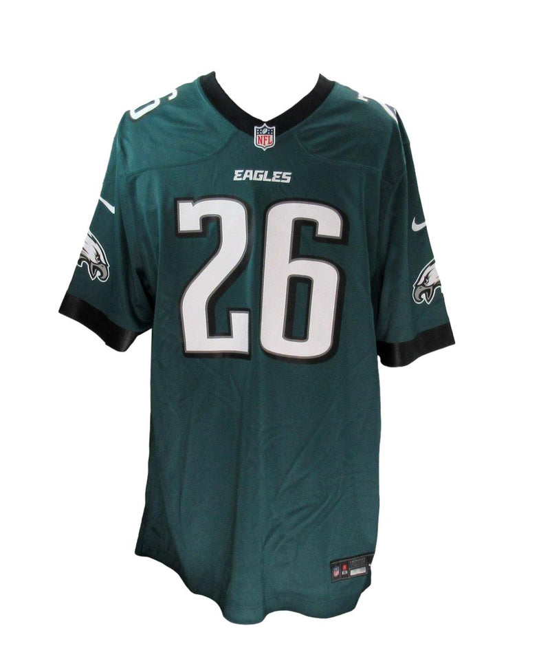 Saquon Barkley Signed/Autographed Green Nike Football Jersey Eagles PSA 192799