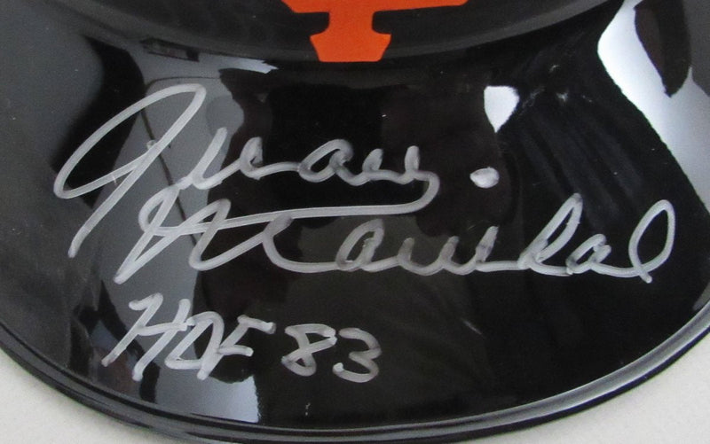 Juan Marichal HOF Signed/Insc Full Size Authentic Batting Helmet Giants PSA 2831