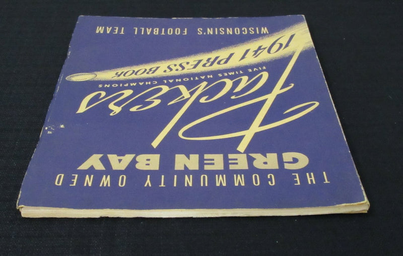 Vintage 1941 Green Bay Packers Press/Media Guide RARE 195270