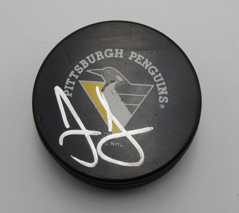 Jaromír Jágr Signed/Autographed Pittsburgh Penguins Hockey Puck PSA 193960