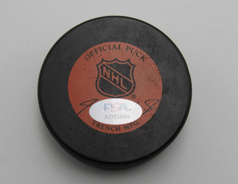 Wayne Gretzky HOF Signed Edmonton Oilers Official Game Hockey Puck PSA 193961