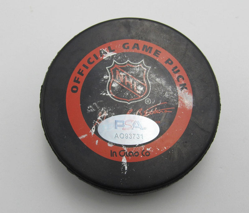 Jaromír Jágr Signed 1999 All Star Game Official Hockey Puck Penguins PSA 193962