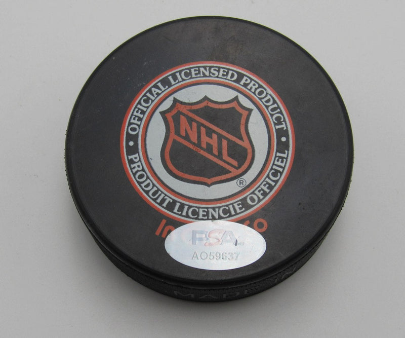 Billy Smith HOF Signed/Autographed New York Islanders Hockey Puck PSA 194226