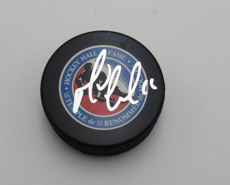 Mario Lemieux HOF Signed/Autographed Hall of Fame Hockey Puck PSA 194228
