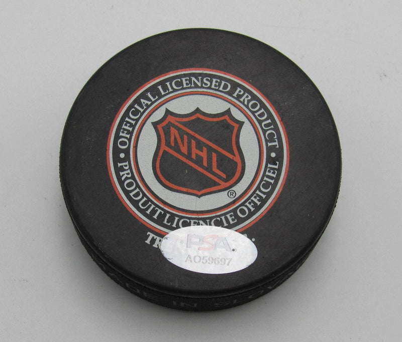 Ray Bourque HOF Signed/Auto 1996 All Star Hockey Puck Boston Bruins PSA 194243