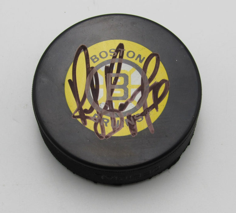 Ray Bourque HOF Signed/Auto Boston Bruins Official Game Hockey Puck PSA 194249