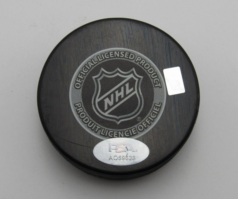 David Pastrňák Signed/Auto 2020 All Star Hockey Puck Boston Bruins PSA 194262
