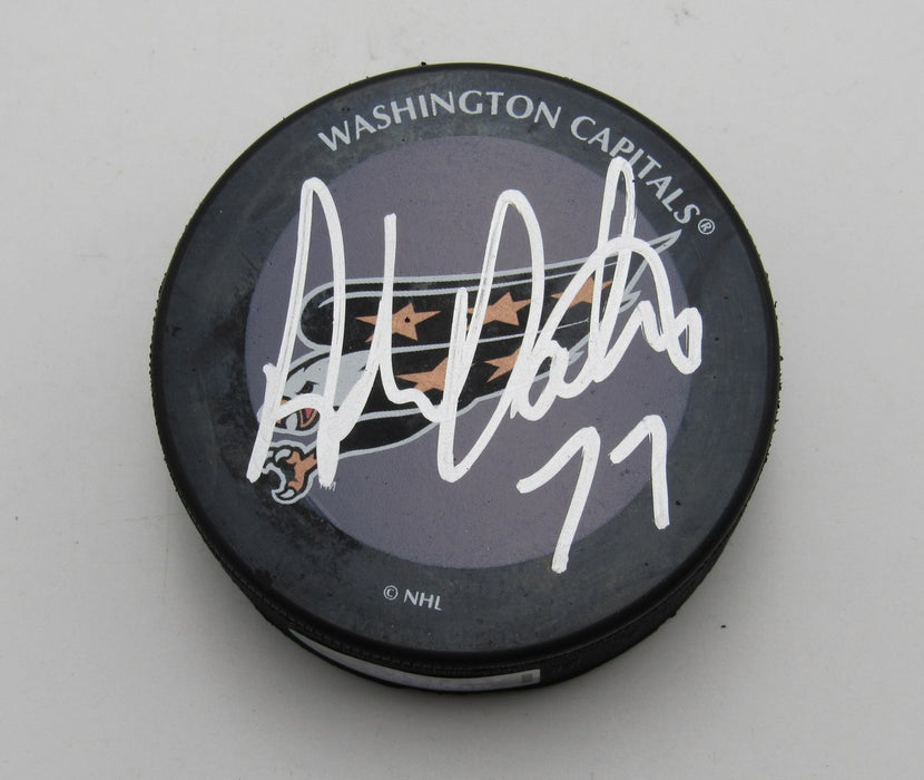 Adam Oates HOF Signed/Autographed Washington Capitals Hockey Puck PSA 194264